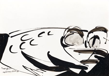 SILVERIO RIVA (1940-1998) - Rospo, 1966