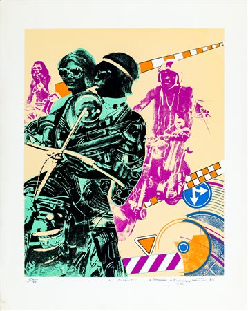 GIANNI BERTINI (1922-2010) - I rotanti, 1975