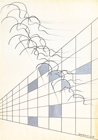 TONI ZARPELLON (1942) - Senza Titolo, 1968