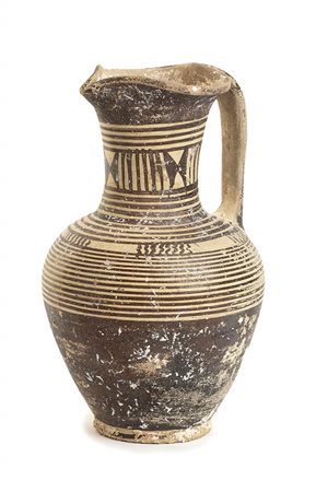 OINOCHOE TRILOBATA CUMANA GEOMETRICA<br>ca. 675 - 650 a.C.