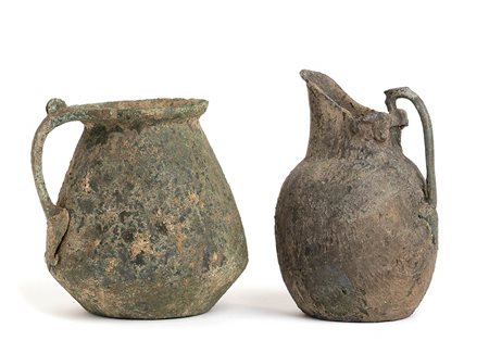 COPPIA DI BROCCHE IN BRONZO<br>IV - I secolo a.C.