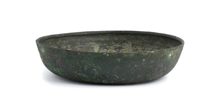 PATERA UMBILICATA IN BRONZO<br>Vicino Oriente Antico, epoca tardo ellenistica