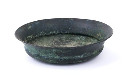 PATERA UMBILICATA IN BRONZO<br>Vicino Oriente Antico, epoca tardo ellenistica