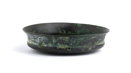 PATERA UMBILICATA IN BRONZO<br>Vicino Oriente Antico, epoca tardo ellenistica