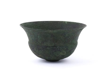 CALICE IN BRONZO<br>Vicino Oriente Antico, epoca tardo ellenistica