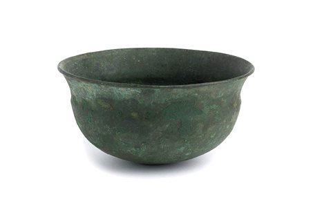 COPPETTA IN BRONZO<br>Vicino Oriente Antico, epoca tardo ellenistica