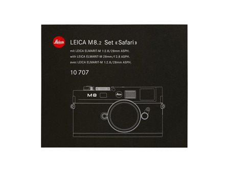 Leica M8.2 Elmarit M 2.8/28 mm ASPH. Set "Safari" Un edizione speciale di...