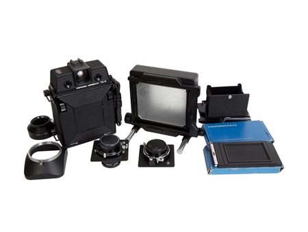 Topcon Horseman VH-R 6x9 / 9x12 con due ottiche Una macchina tecnica medio...