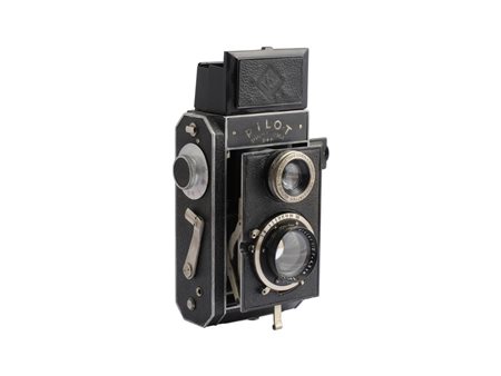 KW (Kamera-Werkstatten) Pilot Fotocamera TLR formato 3x4 cm per pellicole...