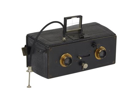 Aubertin Lithloscope Stereo camera Stereo camera non comune con formato...