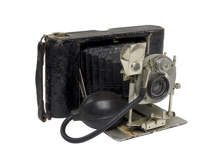 Linhof Folding Camera Rara Folding Camera di tipo pieghevole per lastre...