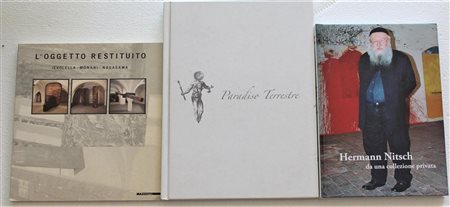 Lotto unico di cataloghi relativi ai seguenti artisti: Antonio Levolella,...