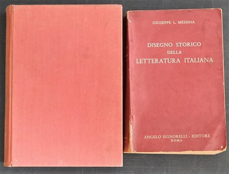 Giuseppe L. Messina DISEGNO STORICO DELLA LETTERATURA ITALIANA Libro in buone...