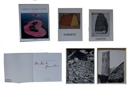 Christo - Un multiplo - Tre cataloghi di mostre