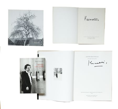 Kounellis, Jannis - Un libro d’artista - Tre cataloghi di mostre