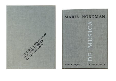 Nordman, Maria - Libro d’artista