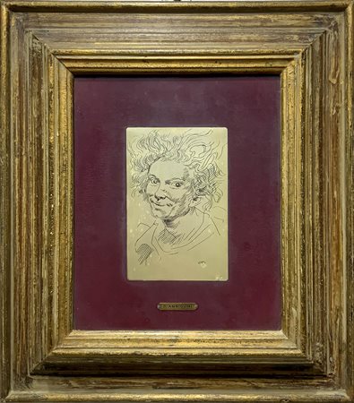 Opera di P. Annigoni (Milano, 1910 – Firenze, 1988),"Elogio della follia" di...