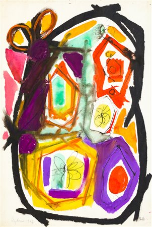 WLADIMIRO TULLI (1922-2003) - Senza Titolo, 1954