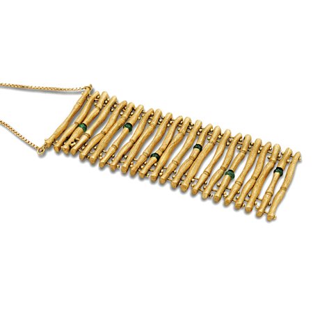 Gucci collezione "Bamboo" collanaanni 2000peso 50,4 gr.realizzata in oro...