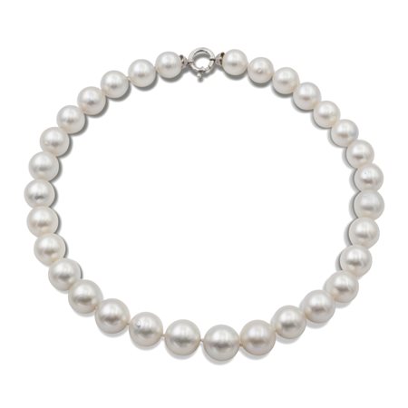 Collana perle South Seapeso 99 gr.disposte a gradazione da 12 mm. a 14 mm....