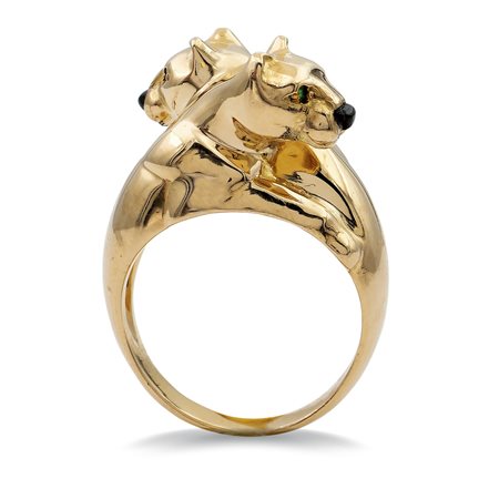 Cartier collezione "Panthere de Cartier" anellopeso 15,2 gr.in oro giallo...