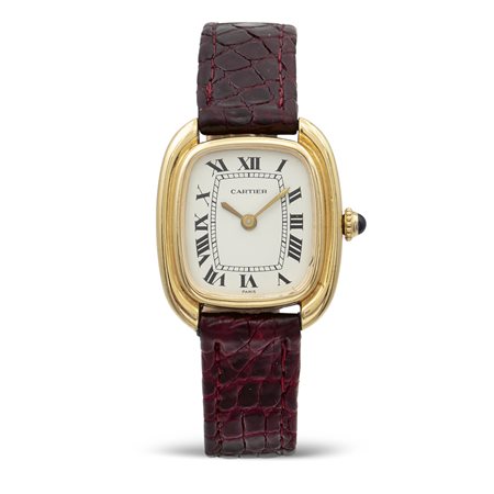 Cartier Gondole, orologio vintage da donnaanni 70/80in oro giallo 18kt, cassa...