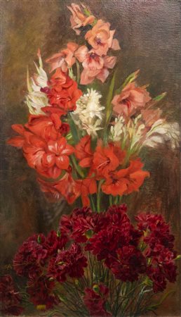 CARLO MASUTTI<BR>Torino 1873 - ?<BR>"Fiori"