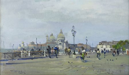 CESARE GHEDUZZI<BR>Crespellano (BO) 1894 - 1944 Torino<BR>"Venezia"