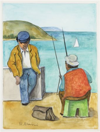 ROBERTO MASI<BR>I 1940<BR>"Due chiacchiere" 2009