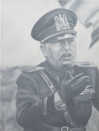 GIAN MARCO MONTESANO<BR>Torino 1949<BR>"Duce!" 2009