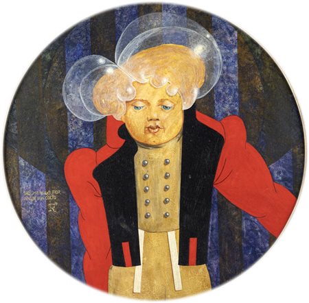 FABRIZIO RICCARDI<BR>Roma 1942<BR>"Siccome vago fior ancora non colto" giugno 1977