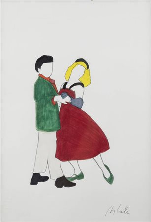 MARCO LODOLA<BR>Dorno (PV) 1955<BR>"Ballerini"