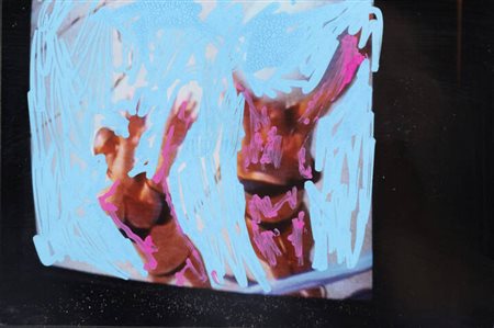 MARIO SCHIFANO<BR>Libia 1934 - 1998 Roma<BR>"Senza titolo" 1990-97