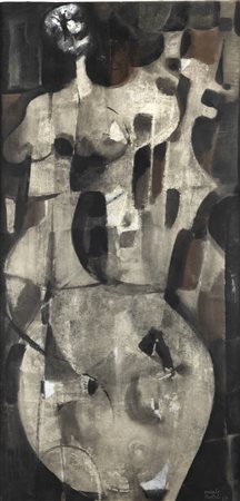 DEDALO MONTALI<BR>Cagliari 1909 - 2001 Rodello (TO)<BR>"Figura" 1963