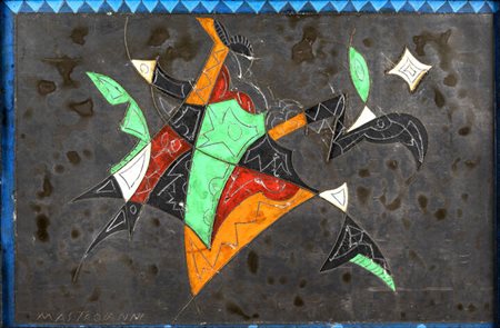 UMBERTO MASTROIANNI<BR>Fontana Liri (FR) 1910 - 1998 Marino (Roma)<BR>"Senza titolo"