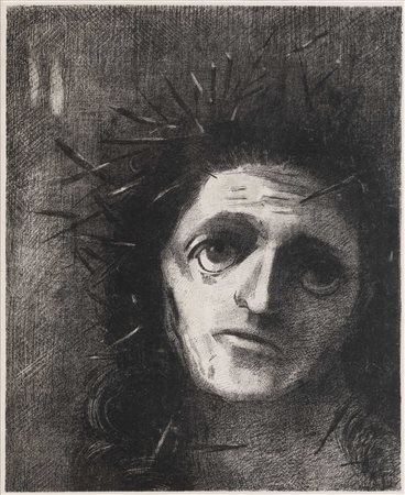 Odilon Redon (1840-1916), Christ, 1887