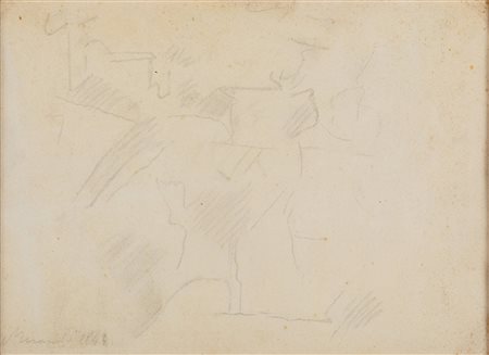 Giorgio Morandi (1890-1964), Paesaggio, 1943