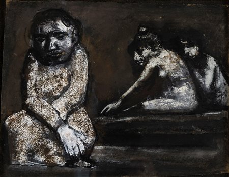 Mario Sironi (1885-1961), Tre Figure, 1945 ca