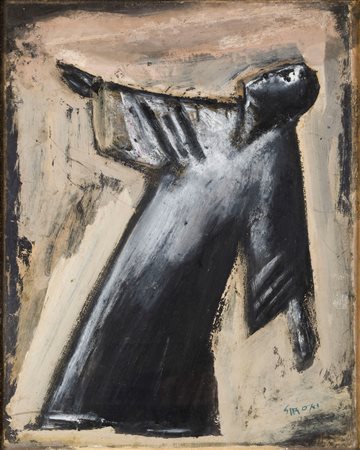 Mario Sironi (1885-1961), Figura, 1948 ca