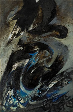 Yasse Tabuchi (1921-2009), La mer, 1960