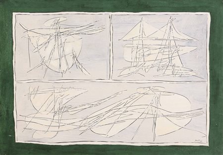 Achille Perilli (1927), Senza titolo (n 17-63), 1963