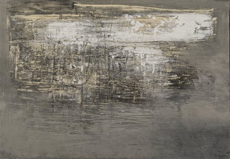 Mario Bionda (1913-1985), Bianco orizzontale, 1959