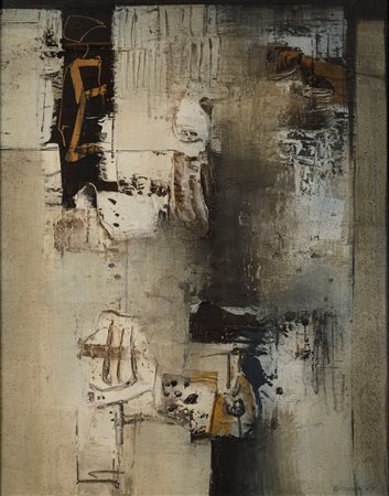 Mario Bionda (1913-1985), Immagine murale, 1965