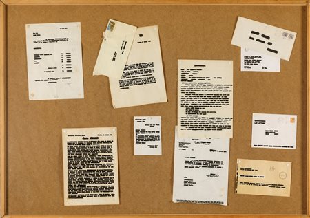 Emilio Isgro (1937), Il capitale versato, 1975