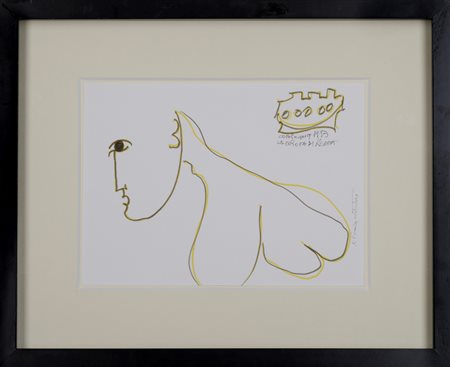 Carol Rama (1918-2015), La corona di Keaton, 1993