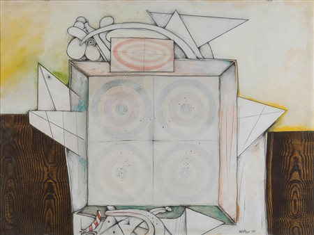 Lucio Del Pezzo (1933-2020), Senza titolo, 1963