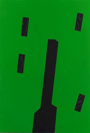 Franco Angeli (1935-1988), Senza titolo, 1987-1988