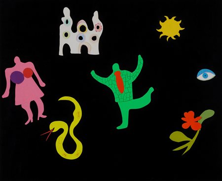 Niki De Saint-Phalle (1930-2002), Composizione