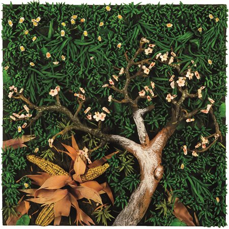 Piero Gilardi (1942), Albero fiorito, 1989