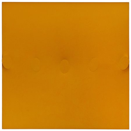 Turi Simeti (1929), 5 ovali gialli, 2002